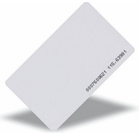 ZKTECO - ID Thin Card with Code | Proximity Access Card - Saif and Secure Co.