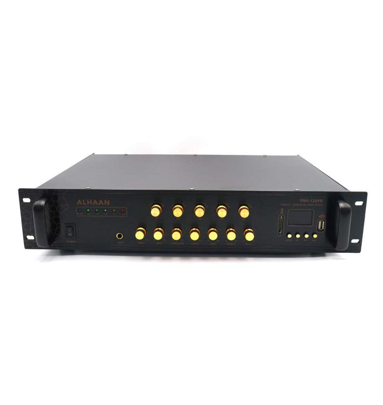 Alhaan SMA-120PR 120W Priority Mixer Amplifier - Saif and Secure Co.