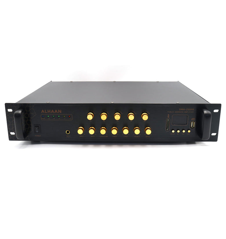 Alhaan SMA-250PR 120W Priority Mixer Amplifier - Saif and Secure Co.