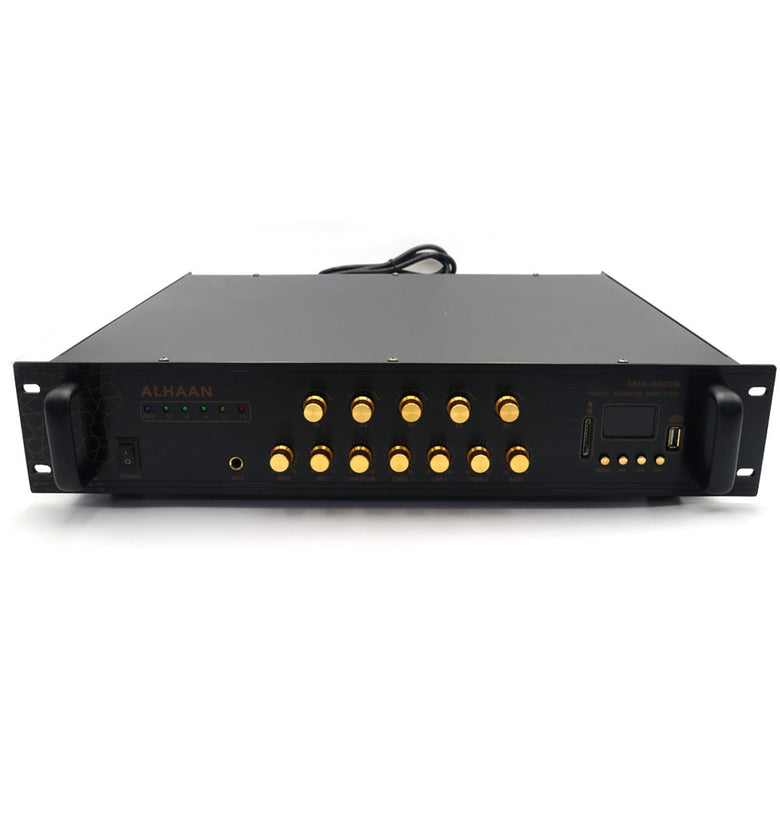 Alhaan SMA-800PR 800W Priority Mixer Amplifier - Saif and Secure Co.